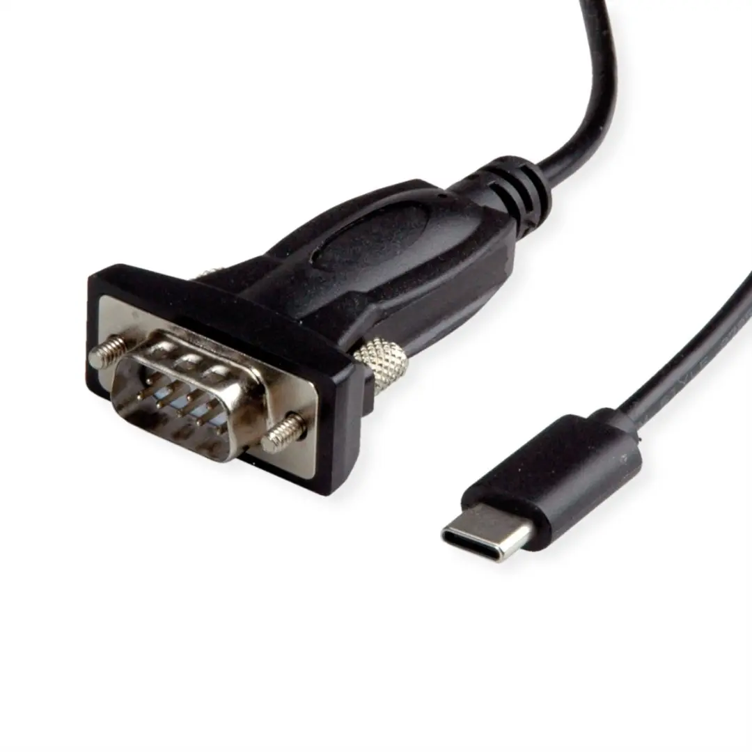 Value USB-C naar RS232 Seriële Kabel 1,8m