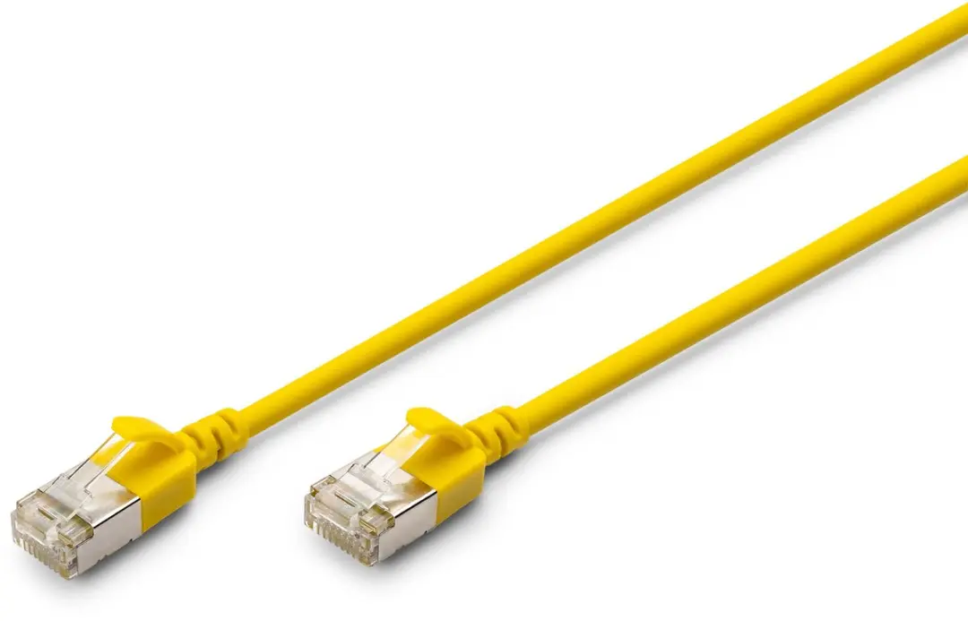 Digitus DK-1632-A-030S-Y Netwerkkabel Cat6a Geel 3m