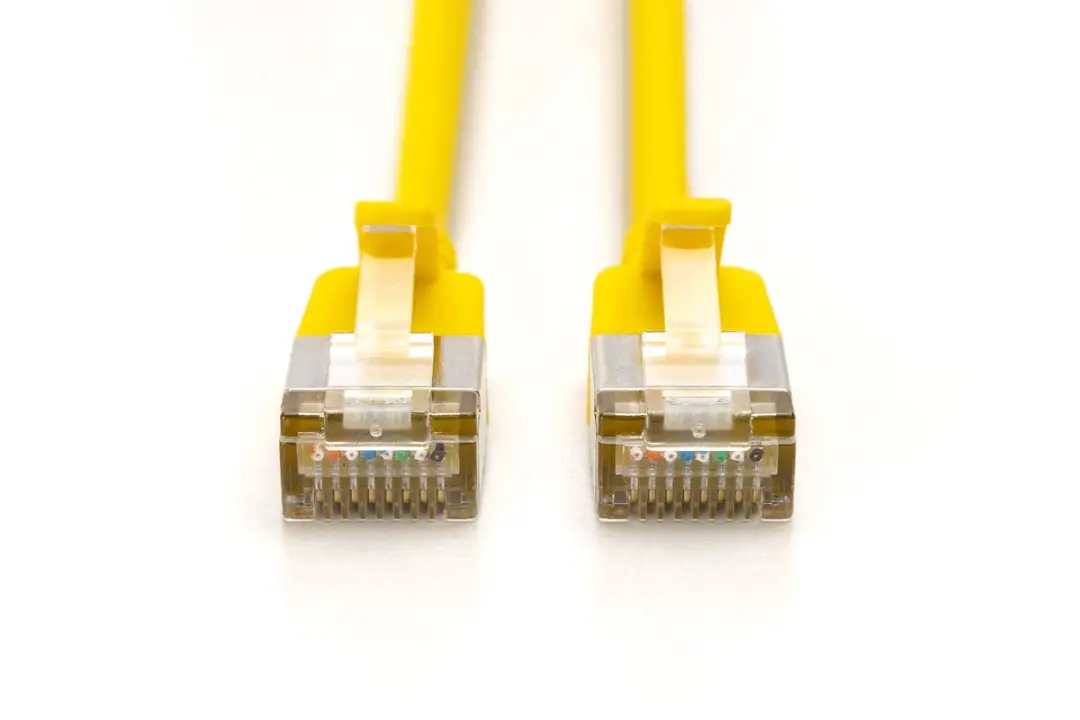 Digitus DK-1632-A-030S-Y Netwerkkabel Cat6a Geel 3m