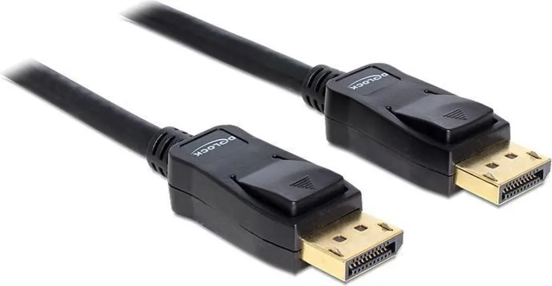 Delock DisplayPort Kabel 5m - Zwart