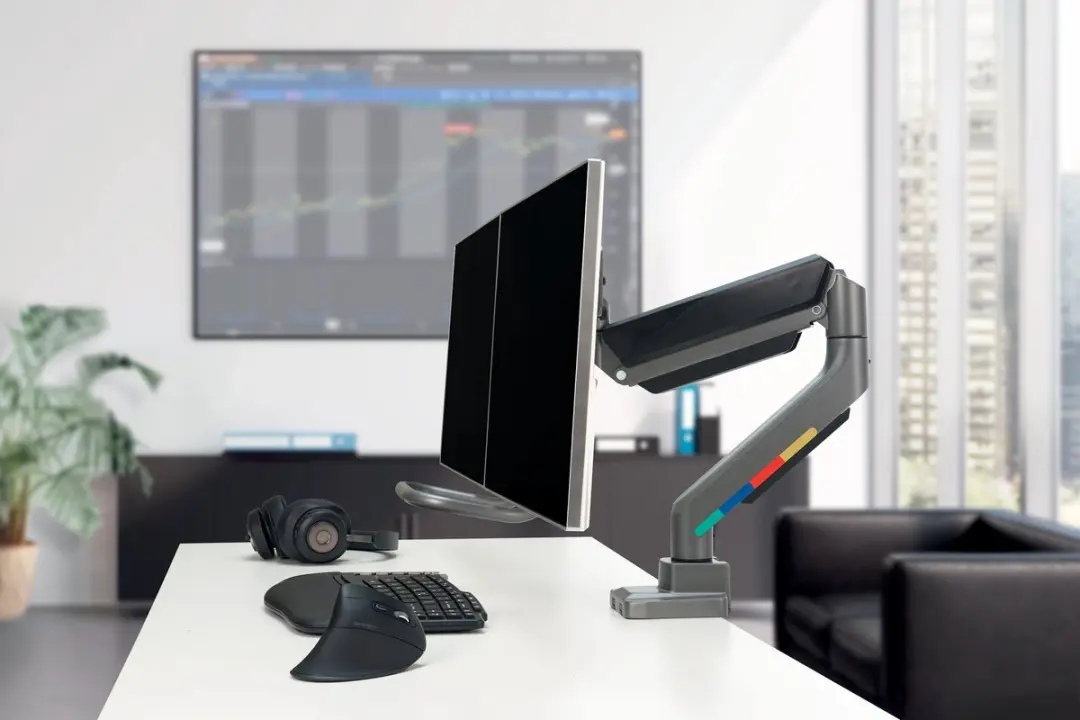 Kensington SmartFit Dual Monitor Arm K58272WW - 2 Schermen - Zwart