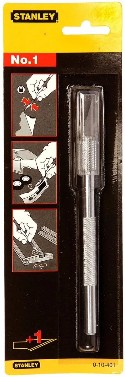 Stanley Hobbymes 120mm 0-10-401 - Geel - afbeelding 6 van 6