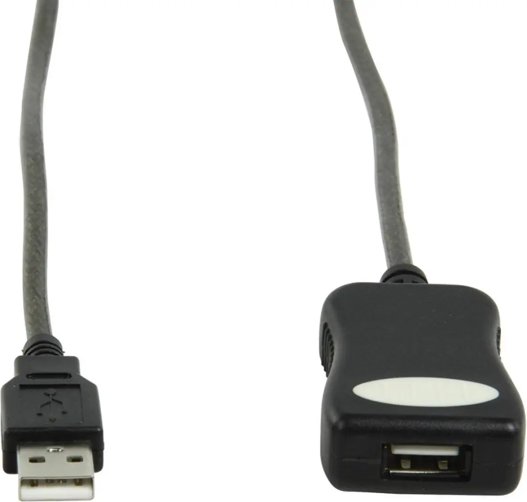Konig USB 2.0 Verlengkabel 5m - Zwart - afbeelding 6 van 6