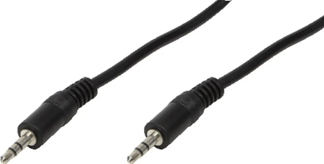 Logilink CA1048 Audiokabel 3,5mm - 0,20m - Zwart