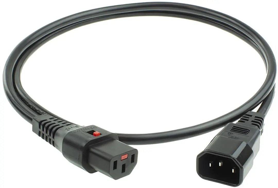 ACT PC1003 AK5191 Netsnoer C13-C14 - 1,5m - Zwart