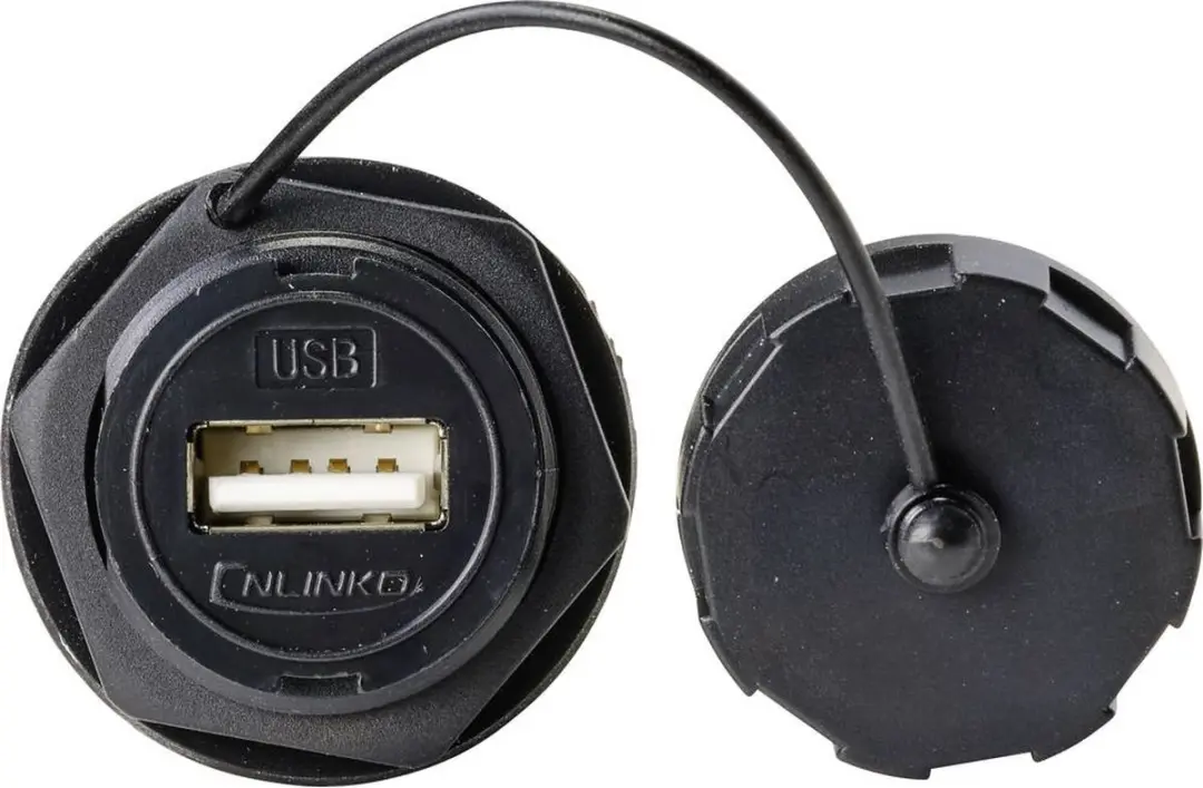 Tru Components TC-9554652 USB-inbouwbus 2.0 - Zwart