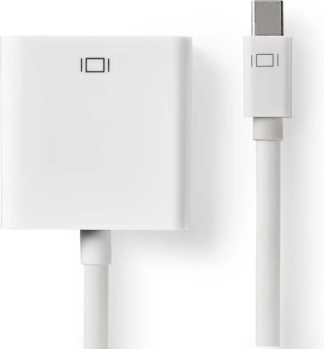 Nedis Mini DisplayPort naar DVI-I Kabel 21.6Gbps 0.2m - Wit - afbeelding 6 van 6