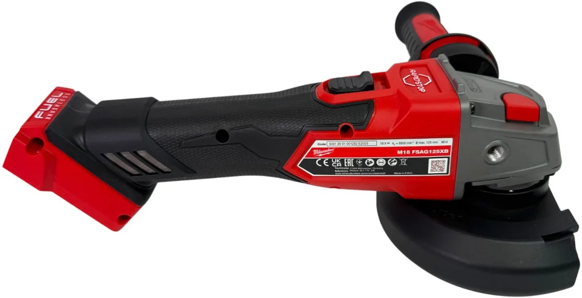 Milwaukee M18 FSAG125XB-0 Haakse Slijper 125mm Brushless - afbeelding 4 van 4