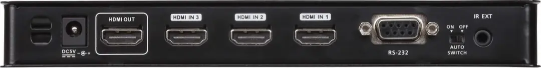 ATEN VS481C HDMI-switch 4 poorten True 4K - Zwart