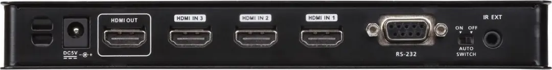 ATEN VS481C HDMI-switch 4 poorten True 4K - Zwart