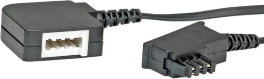 Goobay 50275 Telefoonkabel 10m - Zwart