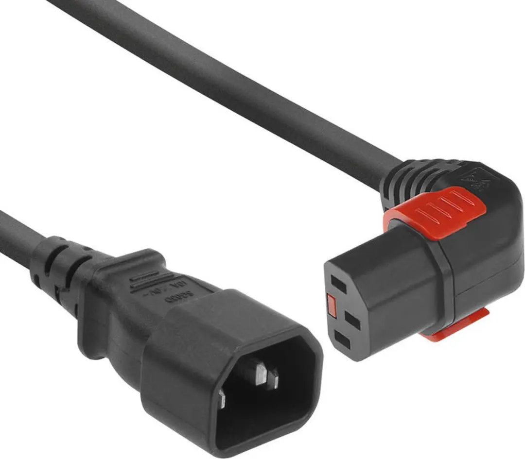 ACT PC2044 AK5267 Netsnoer C14-C13 Lock