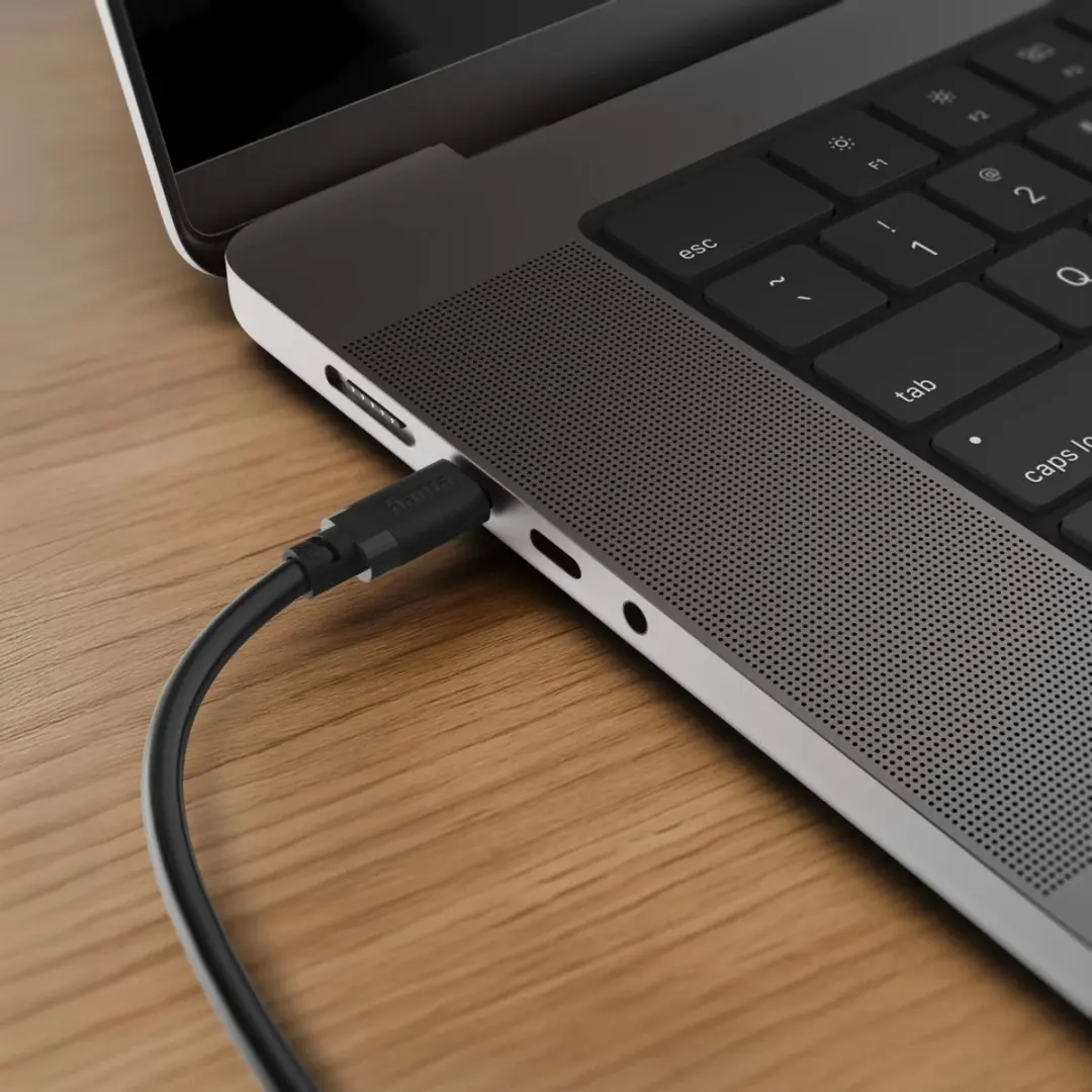 Hama USB 2.0 USB-C Laadkabel 2m - Zwart