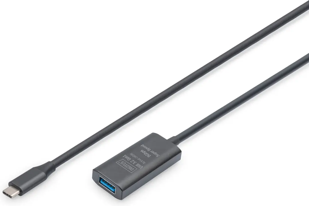 Digitus DA-73110 USB-C naar USB-A Kabel 5m