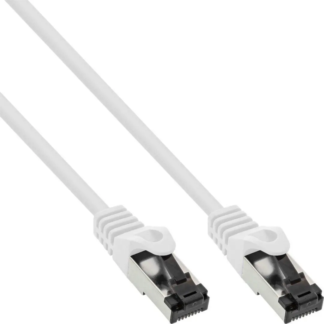 InLine S/FTP CAT8.1 Netwerkkabel 40Gbps - 3m - Wit - afbeelding 6 van 6