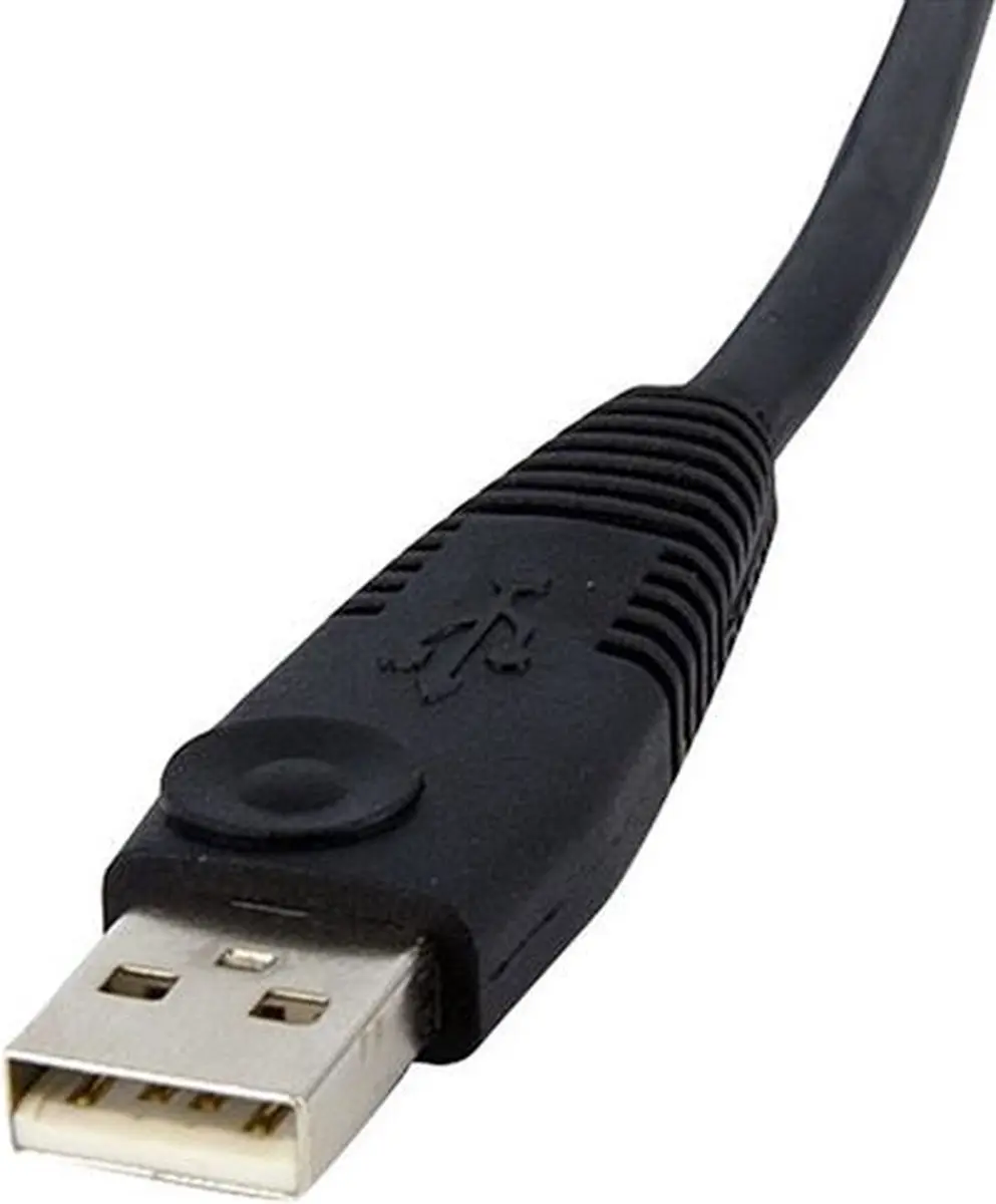 Startech DVID4N1USB10 USB Dual-Link DVI-D KVM-kabel 3m - Zwart