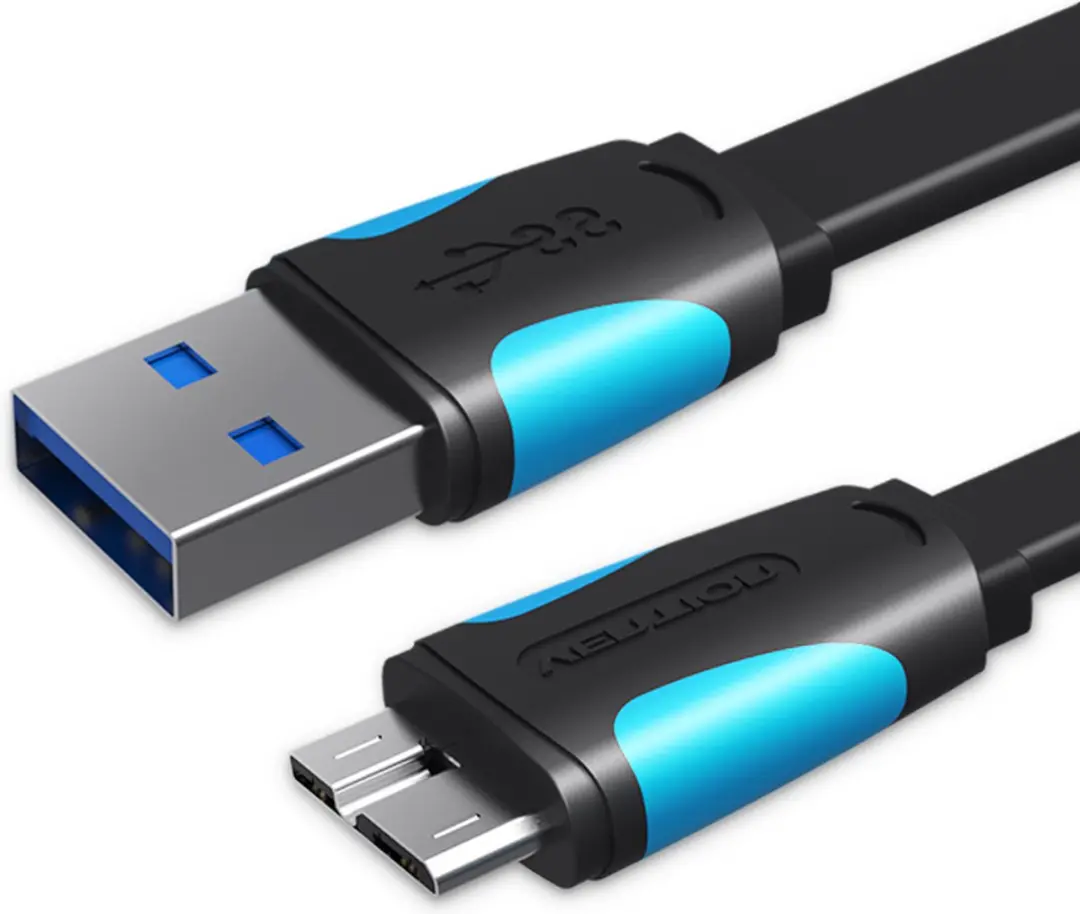 Vention VAS-A12-B050 USB-kabel A naar Micro-USB B 0,5m