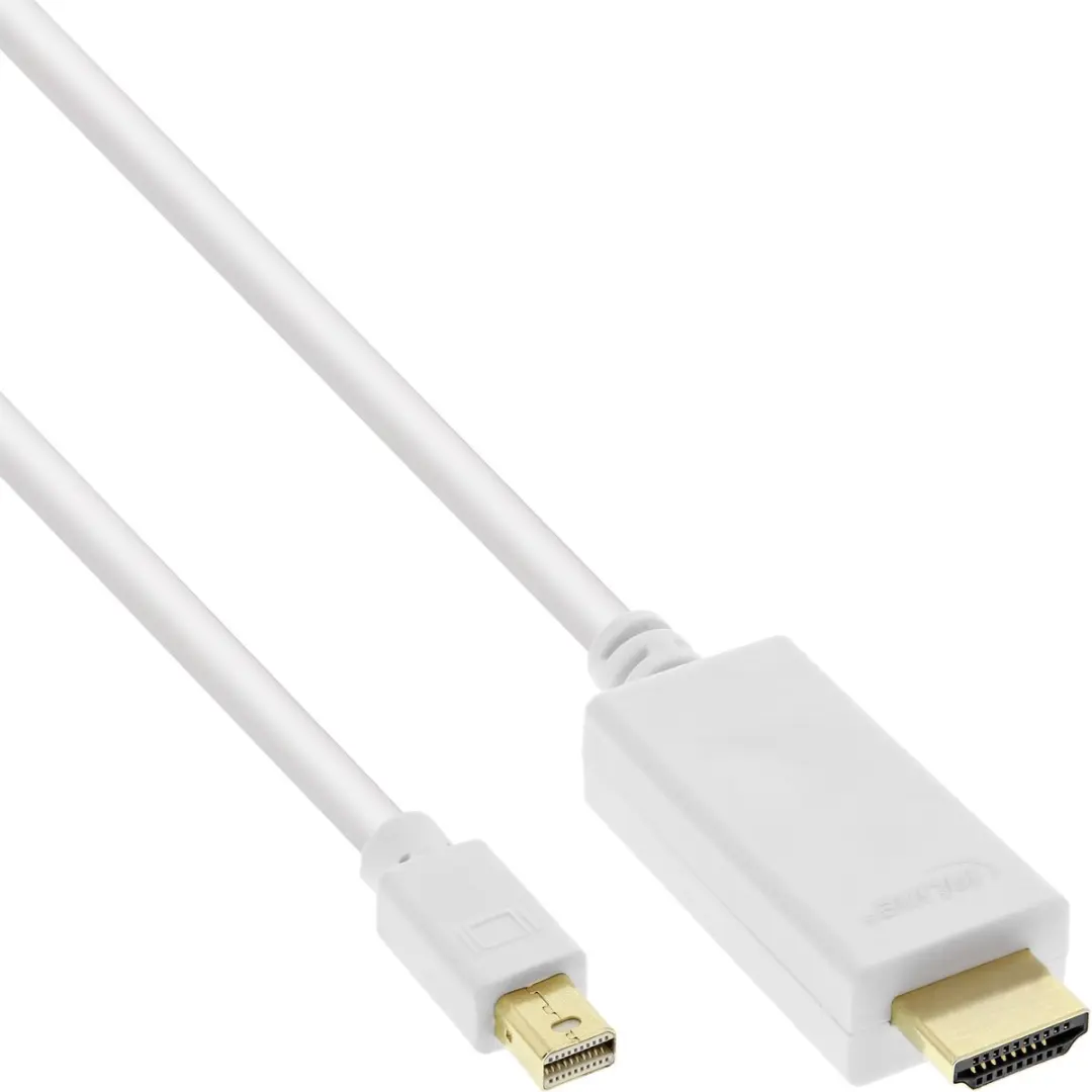 InLine Premium Mini DisplayPort 1.2a naar HDMI 2.0 Kabel 4K 60Hz