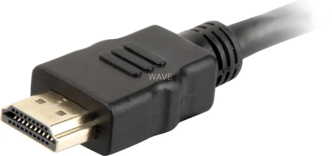 Sharkoon High Speed HDMI Kabel 1m Verguld - Ethernet