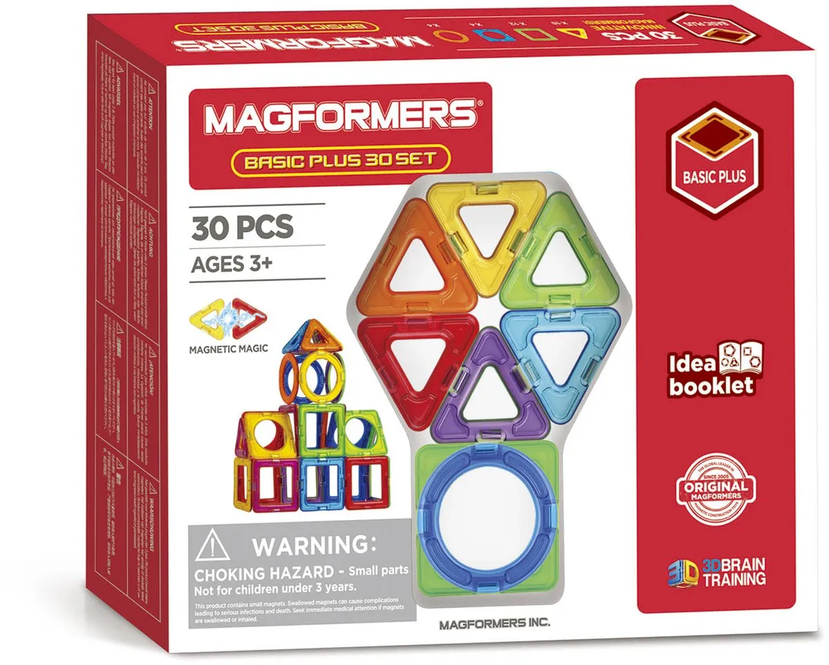 Magformers Basic Plus Set 30-delig