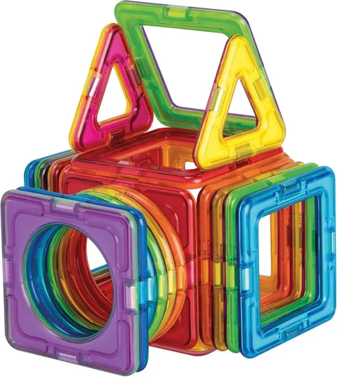 Magformers Basic Plus Set 30-delig - Magnetisch Bouwset - Multicolor