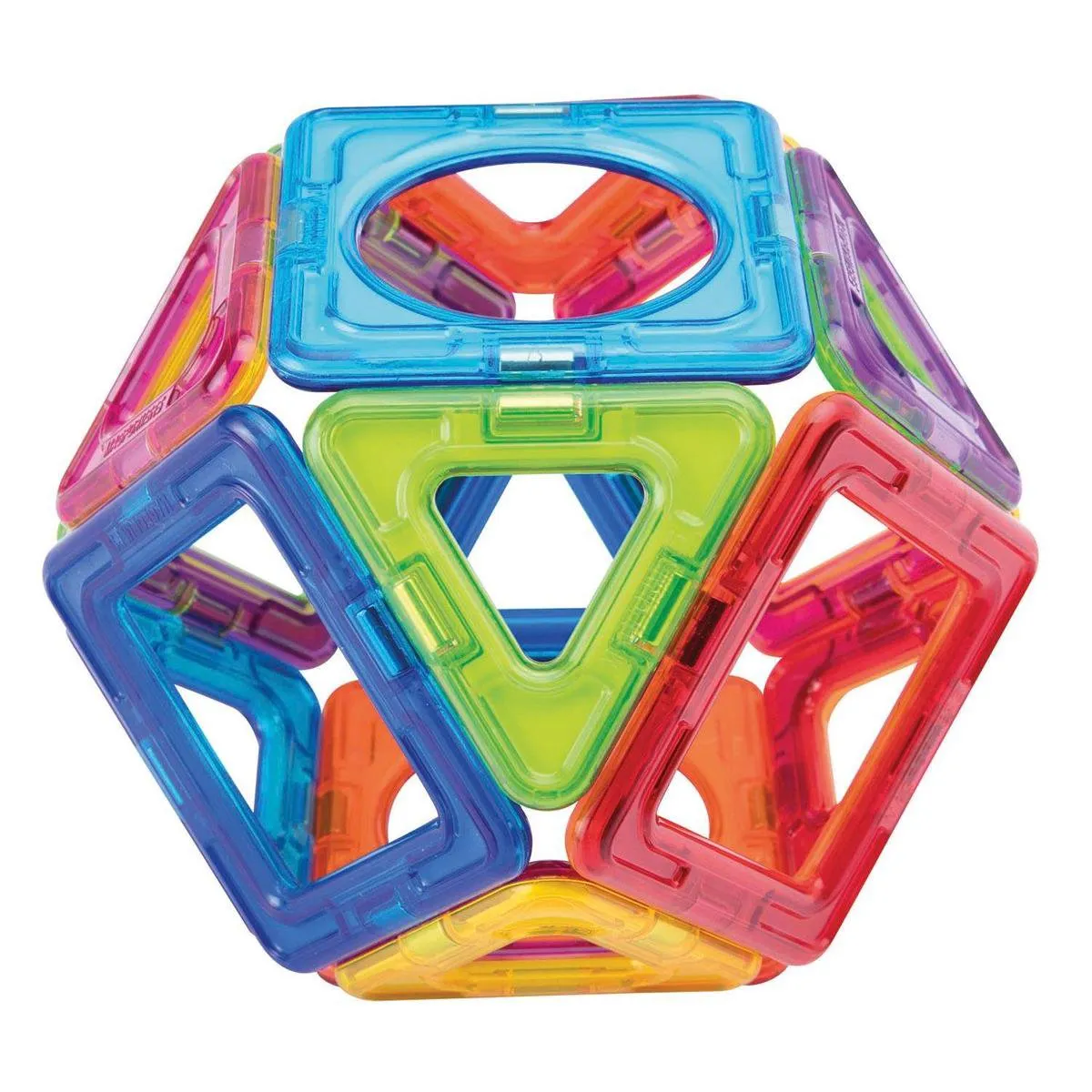 Magformers Basic Plus Set 30-delig - Magnetisch Bouwset - Multicolor