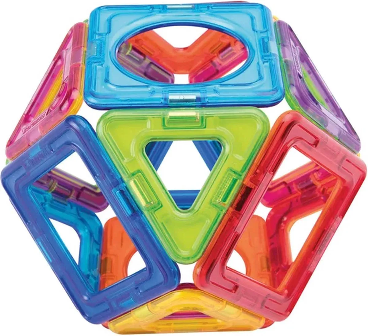 Magformers Basic Plus Set 30-delig - Magnetisch Bouwset - Multicolor