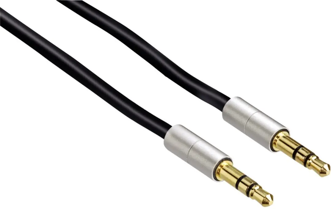 Hama 00093775 Audiokabel 3,5mm - 1m - Zwart
