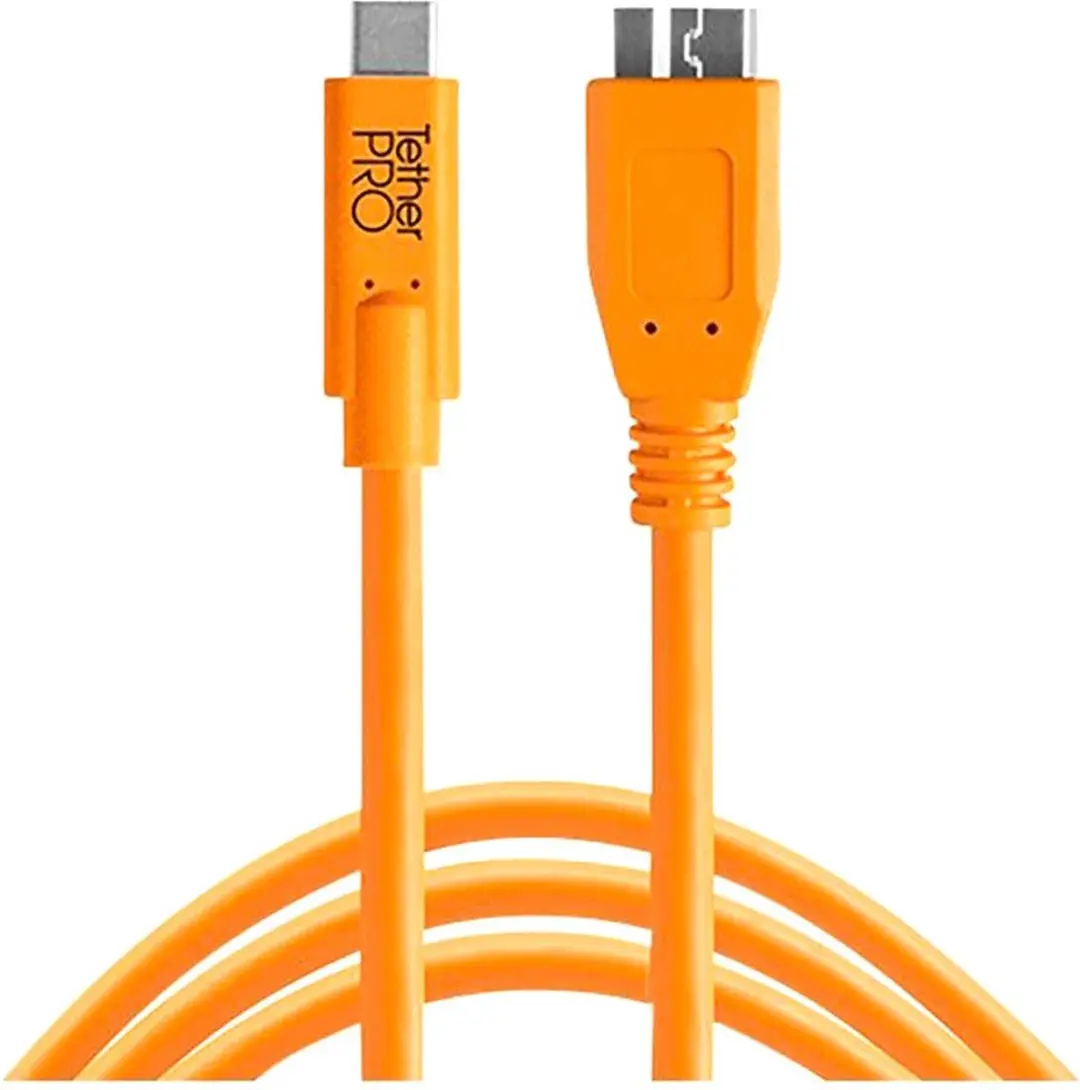 Tether Tools CUC3315-ORG USB-kabel 4,6m