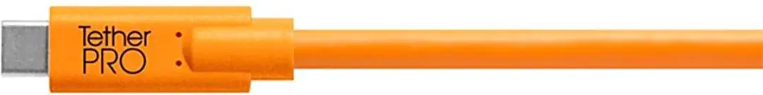 Tether Tools CUC3315-ORG USB-kabel 4,6m - USB-A naar Micro-USB B - Oranje