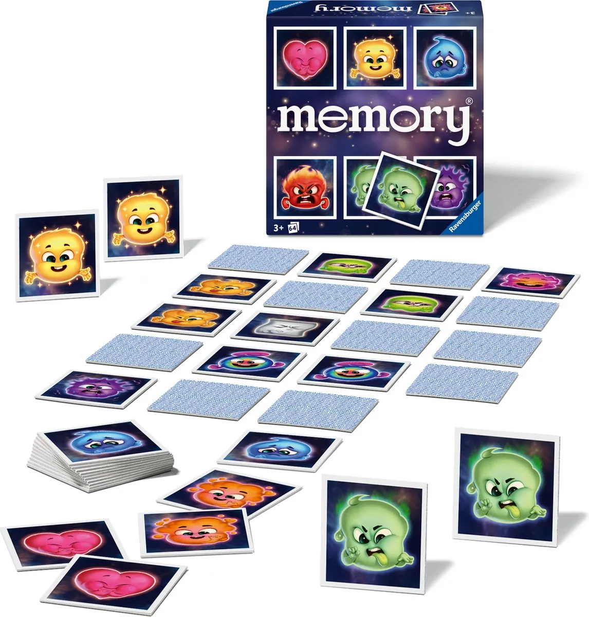 Ravensburger Memory Emotions 23487 - Kinderspel - 4 Spelers