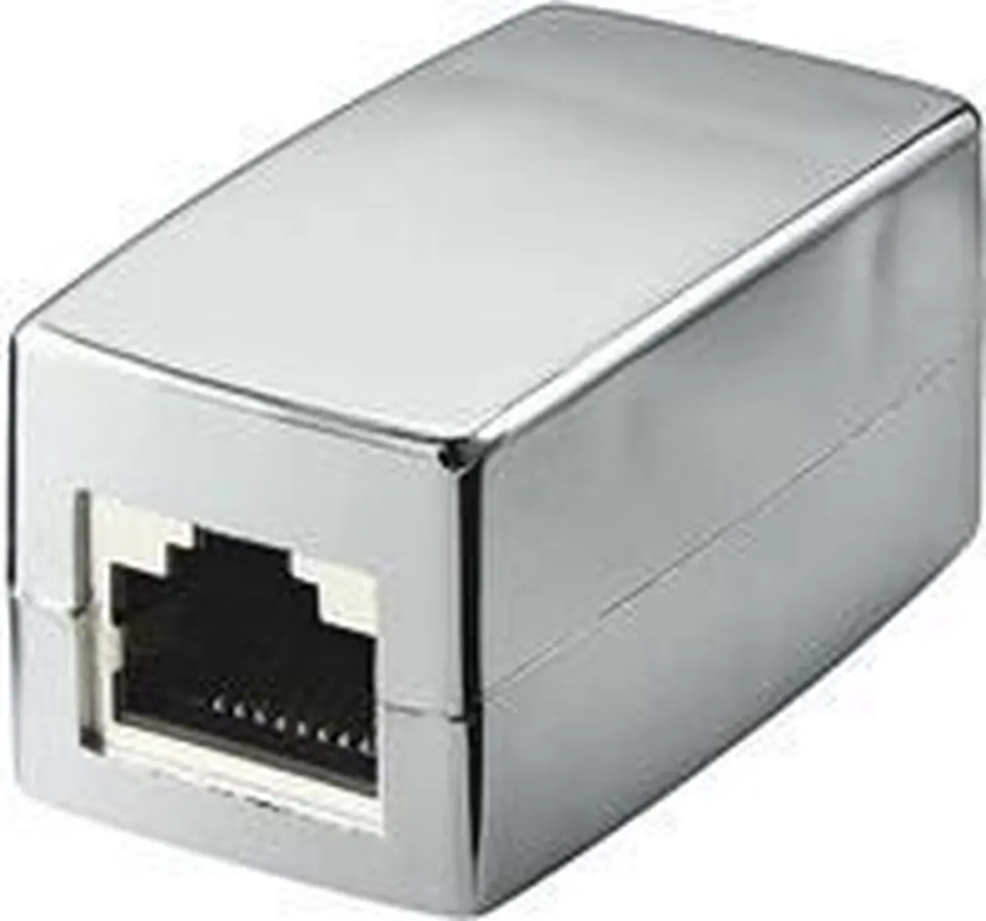 Goobay RJ45 Modular Coupler CAT 5e - Zilver