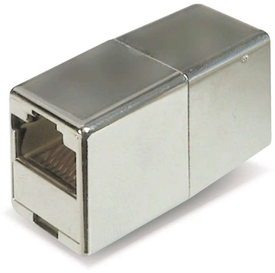 Goobay RJ45 Modular Coupler CAT 5e - Zilver