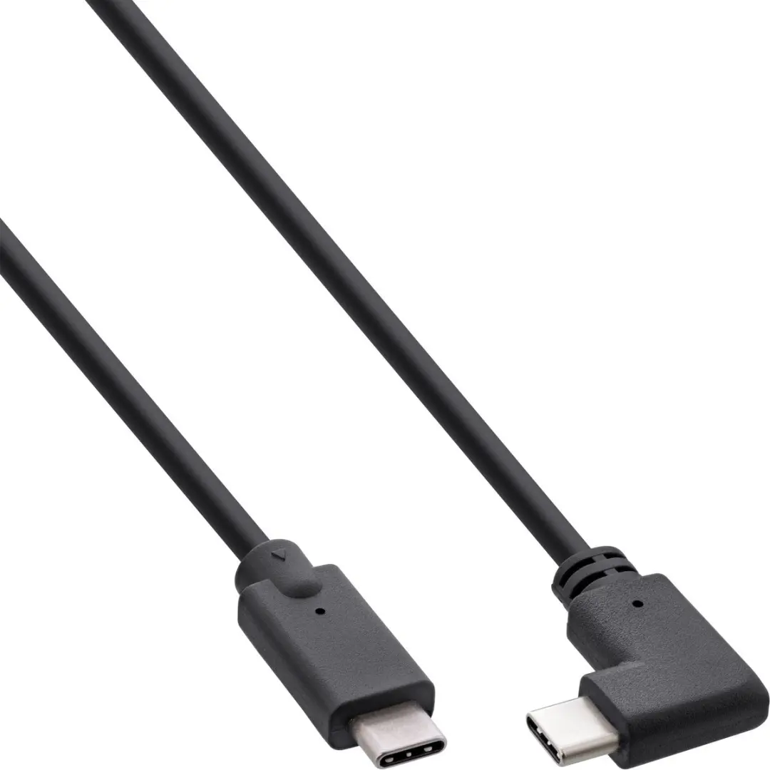 InLine USB-C Kabel Schuin 20Gb/s 100W 0,3m