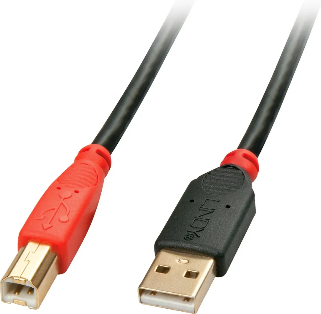 Lindy 42762 USB-kabel 15m USB 2.0 A-B
