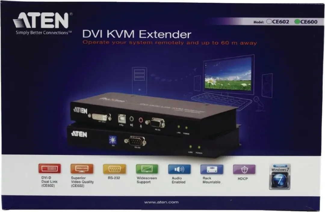 Aten AT-CE600 DVI KVM Extender - afbeelding 6 van 6