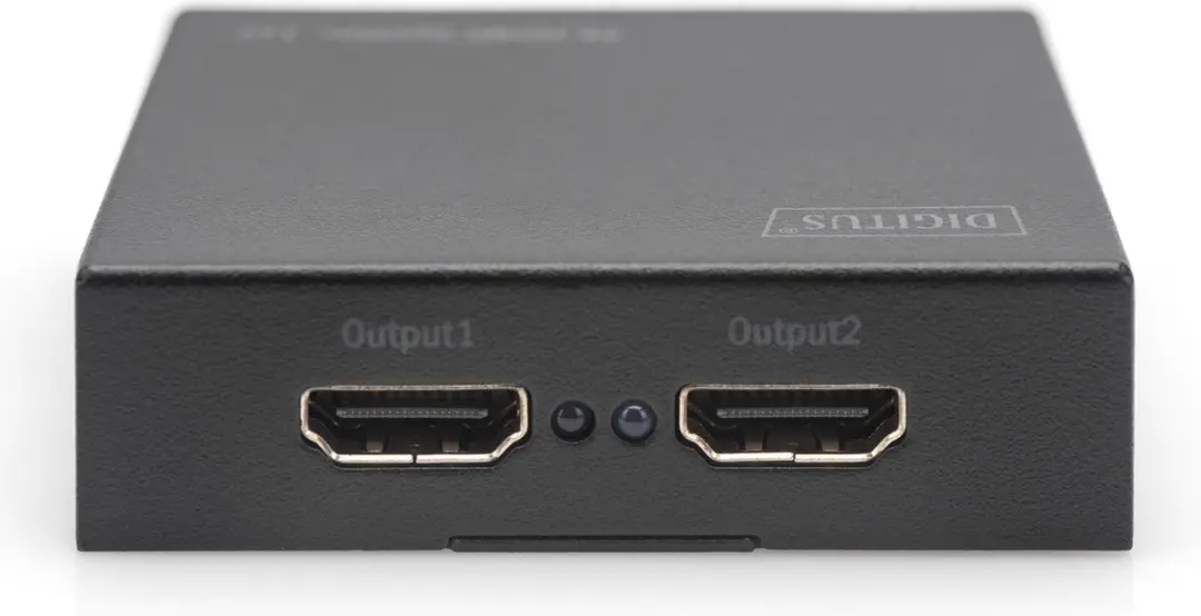 Digitus DS-46304 HDMI Splitter 2 Poorten - 4K@60Hz - Zwart