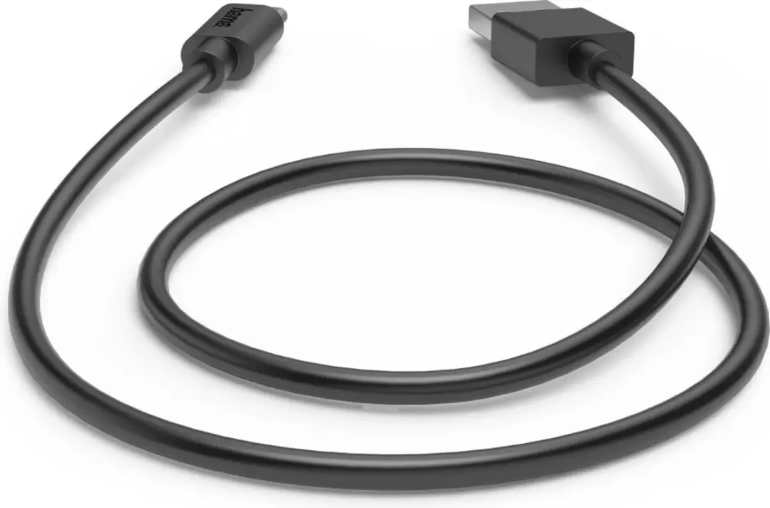 Hama USB A naar USB C Oplaadkabel 50cm - Zwart