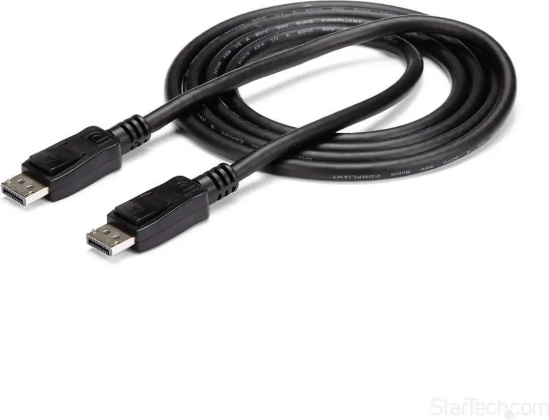 Startech DisplayPort 1.2 Kabel 1,8m - Zwart - afbeelding 6 van 6