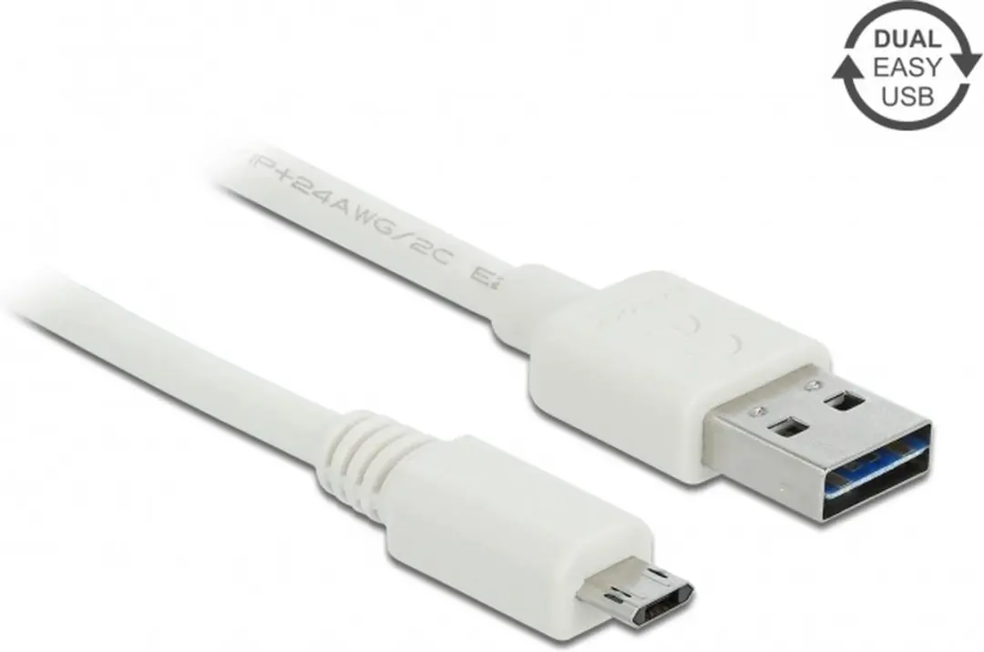 Delock Easy-Micro USB naar USB-A Kabel 2.0