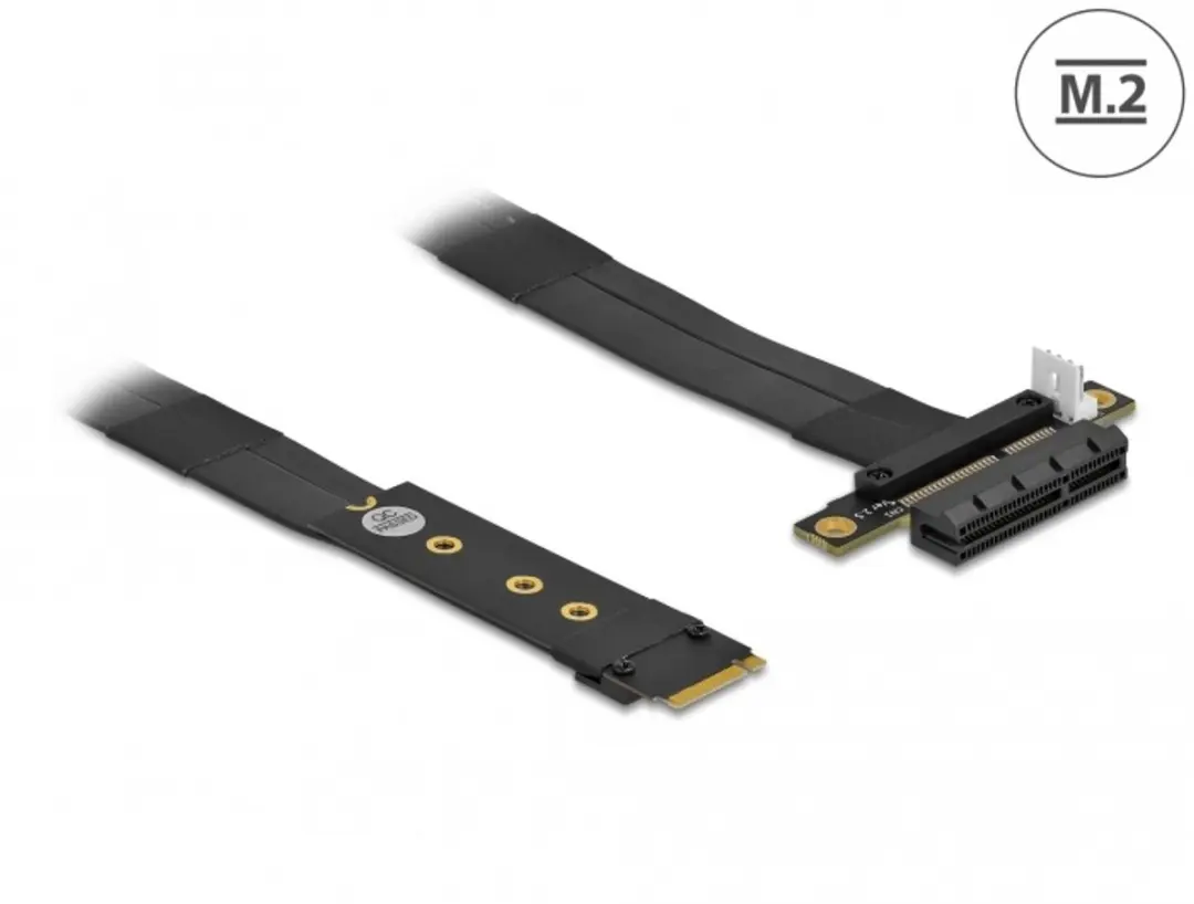 Delock M.2 Key M naar PCIe x4 NVMe Adapter