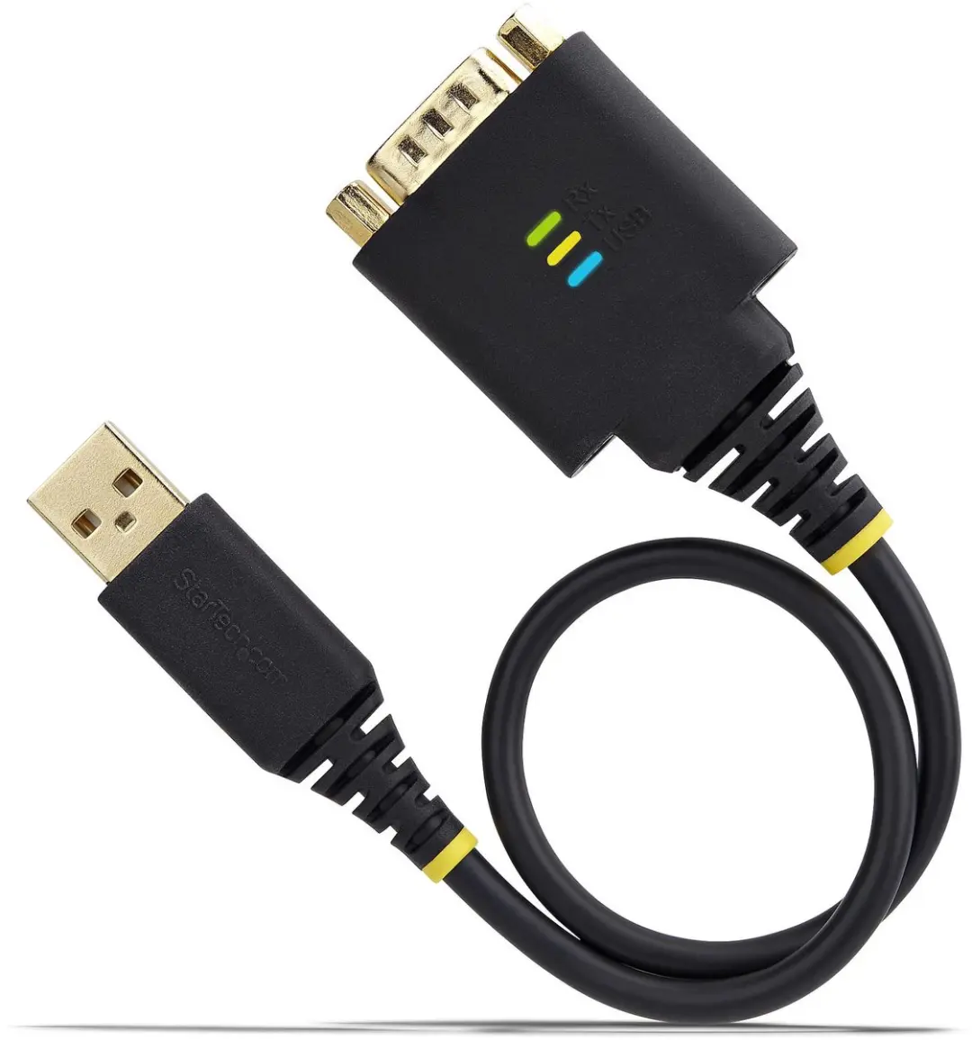Startech 1P1FFC-USB-SERIAL USB naar Serieel Adapterkabel - Zwart - afbeelding 6 van 6