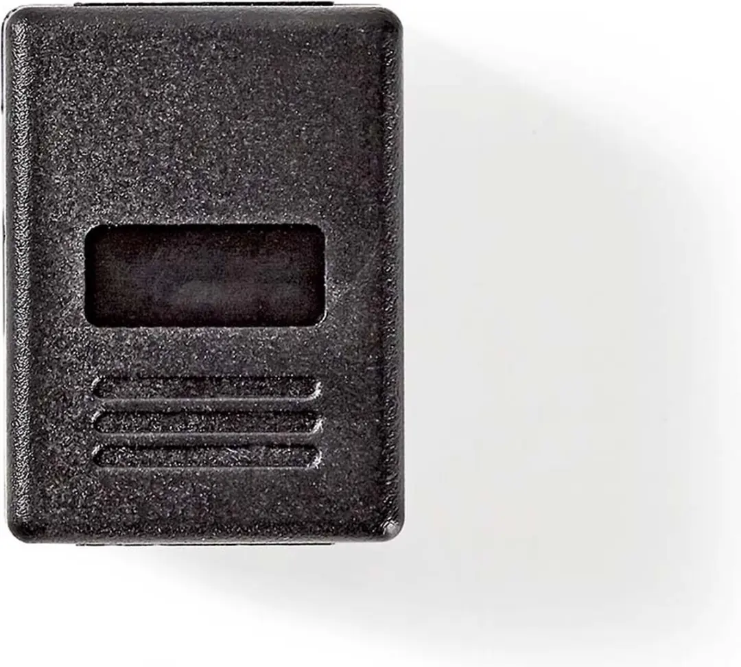 Nedis Netwerkkoppeling CAT5e/CAT6 RJ45 - Recht - Zwart