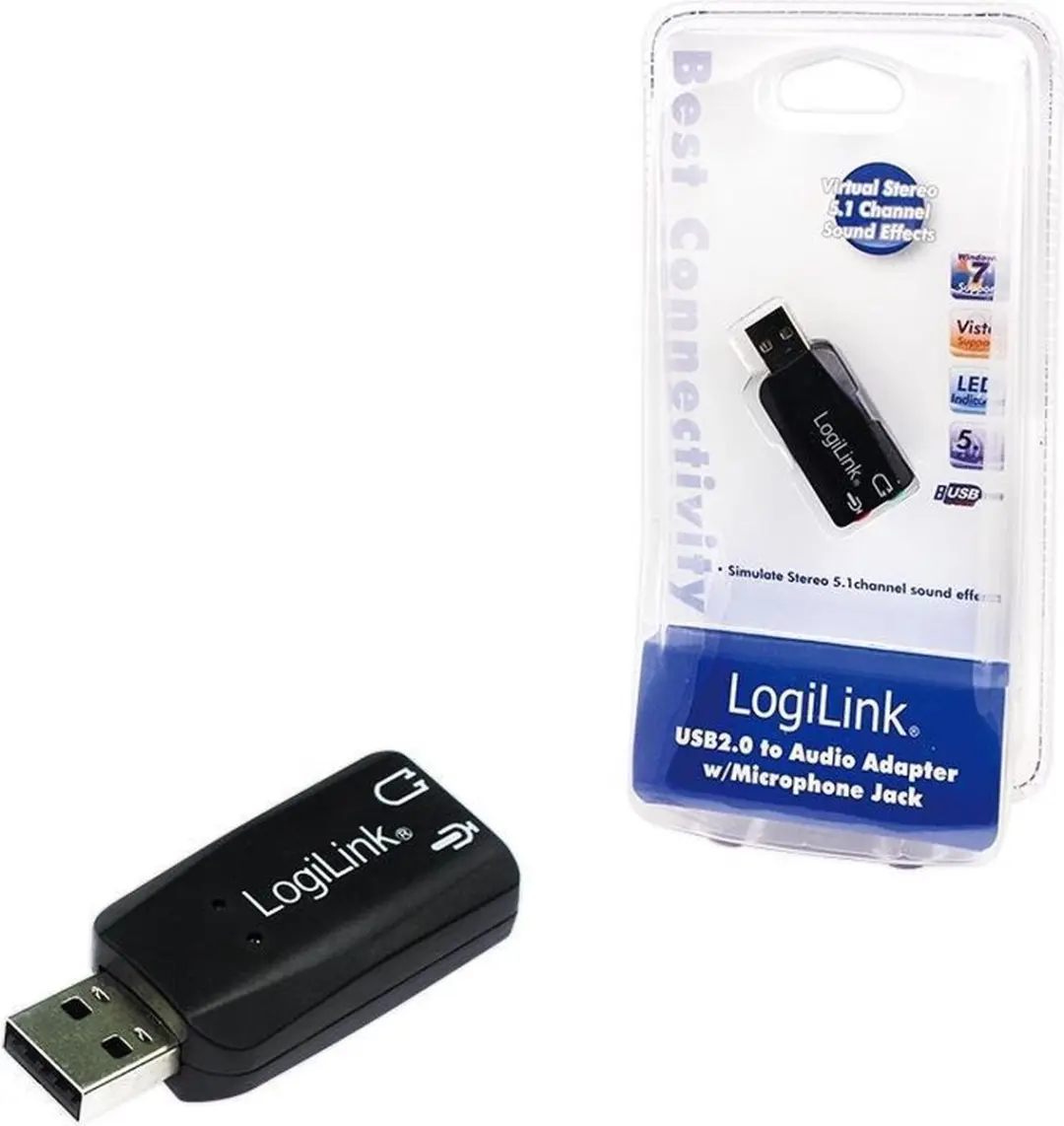 Logilink UA0053 USB Geluidskaart 5.1