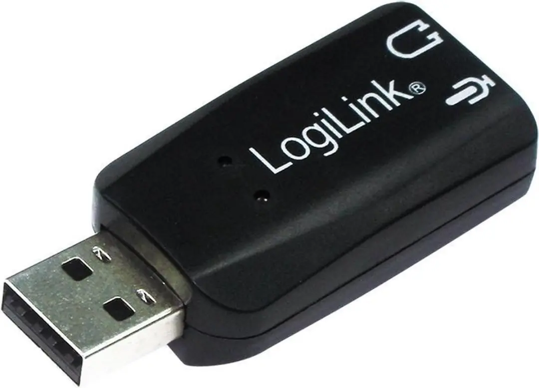 Logilink UA0053 USB Geluidskaart 5.1 - Zwart