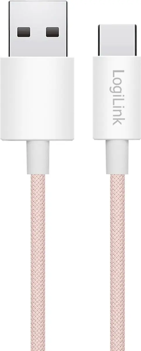 Logilink CU0323 USB 2.0 Kabel A naar C - 0,5m - Roze