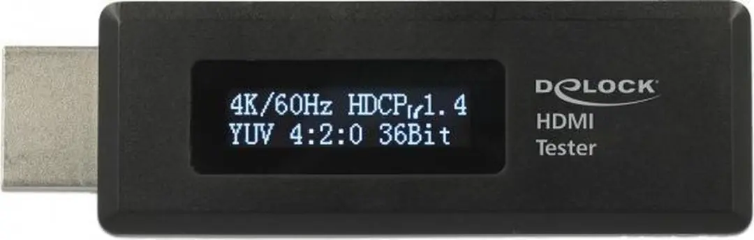 Delock HDMI Tester EDID 63327 - Zwart