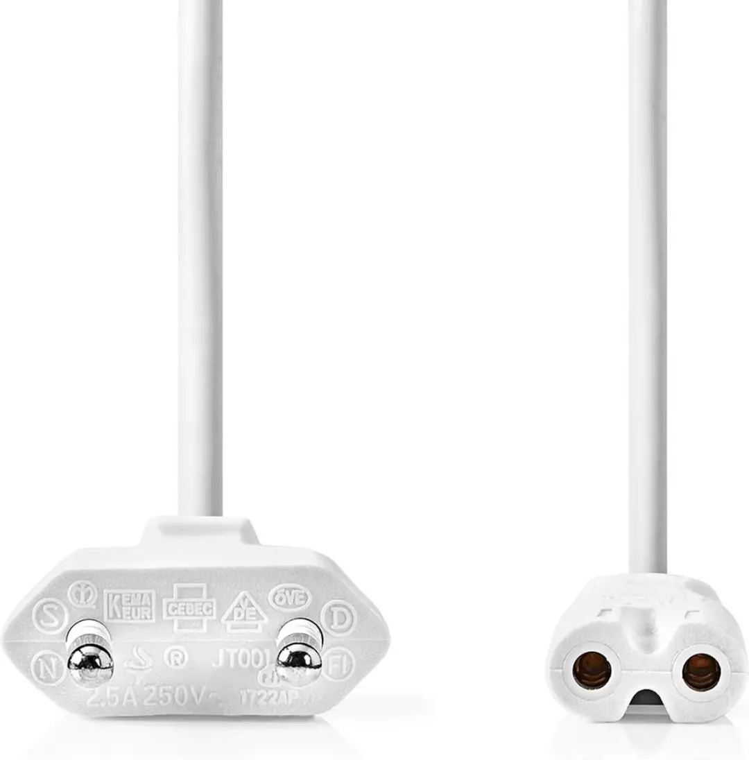 Nedis Stroomkabel CEGL11040WT20