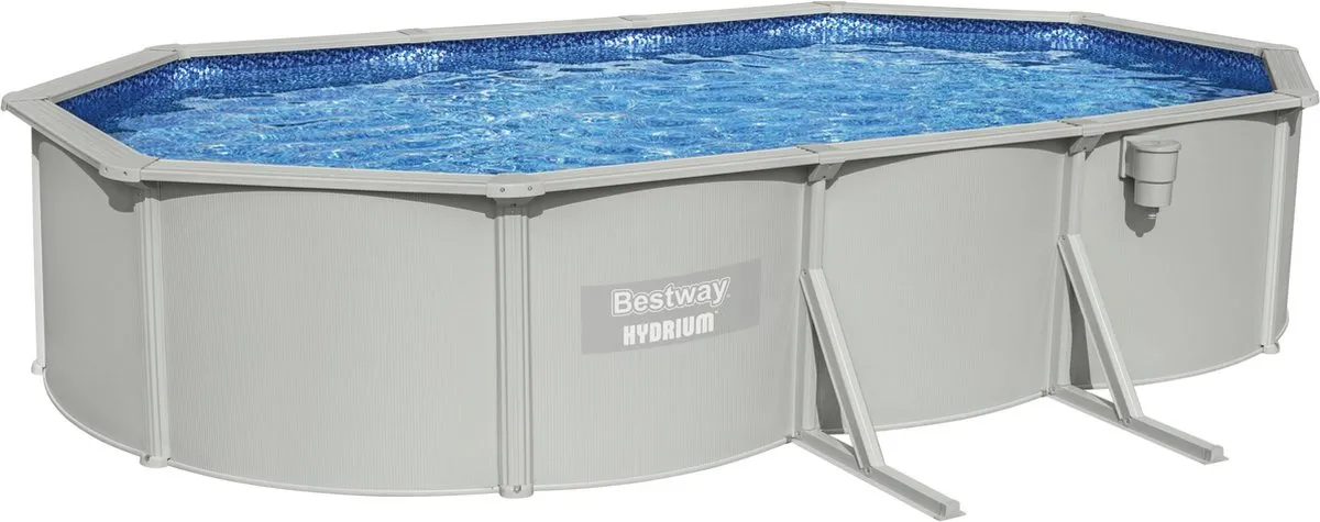 Bestway - Framezwembad - Hydrium - bovengronds - ovaal - 610x360x120 - cm