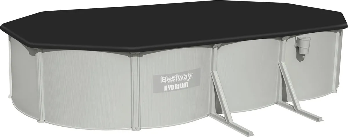 Bestway - Framezwembad - Hydrium - bovengronds - ovaal - 610x360x120 - cm